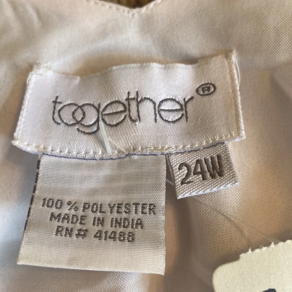 Light pink sequin tank top NWT size 24 - Picture 3 of 7